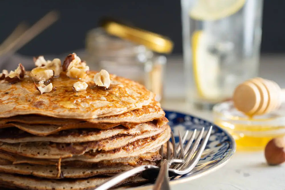 Peanut Flour Pancakes