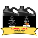 Bakuchi Oil & Argan Oil - 64 Ounce Bundle | Revitalizing Luxurious and Replenishing for Skincare and Haircare | Infuses