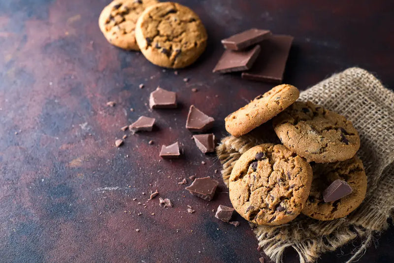 Choco Chip Cookies with Erythritol Sweetener