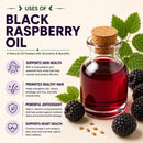 Naturevibe Botanicals Black Raspberry Oil 128oz Premium Quality | 100% Pure Cold Pressed | Ideal for Skin Care & Hair Care