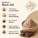 Black Salt (Kala Namak) 55lb | Food Grade Mineral Salt | Ideal for Cooking, Seasoning & Food Manufacturing