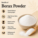 Borax Powder 55LB – Versatile Multi-Purpose Powder for Household and DIY Use