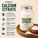 Calcium Citrate 55LB (25Kg Bag)
