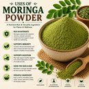 Bulk Moringa Powder – 20LB | Wholesale Superfood for Supplements, Tea & Cosmetics | Premium Green Leaf