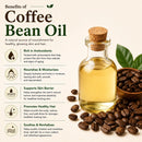 Naturevibe Botanicals Coffee Bean Oil 128oz Premium Quality | 100% Pure Cold Pressed | Ideal for Skin Care & Hair Care