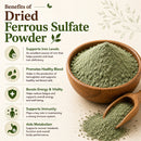 Dried Ferrous Sulfate Powder – 55lb | High-Quality Iron Supplement for Multiple Applications