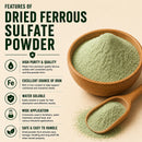 Dried Ferrous Sulfate Powder – 55lb | High-Quality Iron Supplement for Multiple Applications