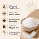 Epsom Salt 55lb | Pure Magnesium Sulfate | Ideal for Bath Soaks, Cosmetic & Personal Care Applications