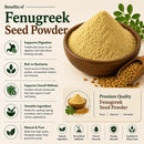 Naturevibe Botanicals Fenugreek Seed Powder 20lb Premium Quality | Ideal for Cooking, Seasoning & Spice Blends