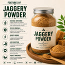 Naturevibe Botanicals Jaggery Powder 20lb Bulk Pack Premium | Perfect for Cooking, Baking & Natural Sweetening