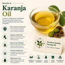 Karanja Oil | 100% Pure & Natural Cold Pressed Body Oil | Hair Care | Pongamia pinnata
