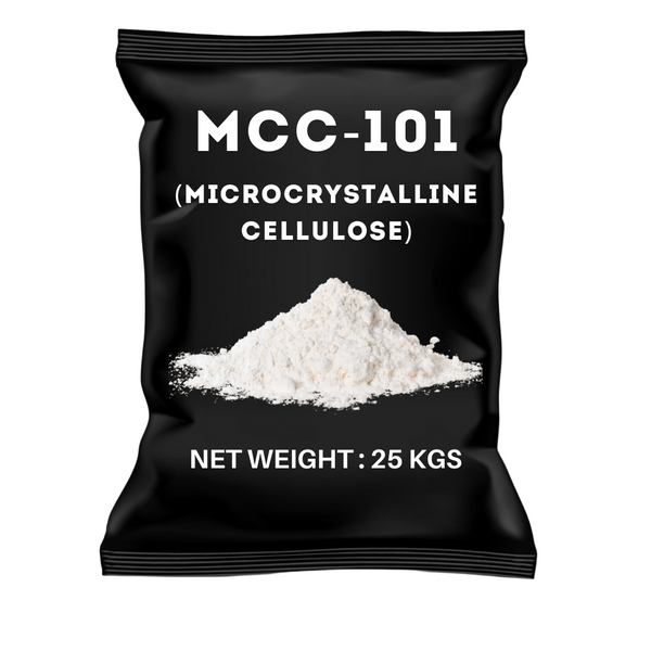 Microcrystalline cellulose (MCC-101) (25 kg) | Food Grade | Binder | pH stabilizer | Effervescent