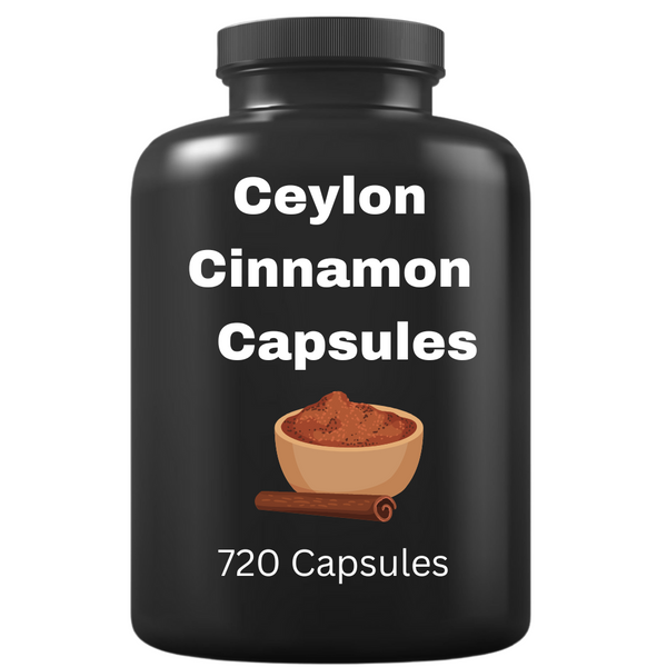 Ceylon Cinnamon Powder Capsules
