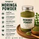 Bulk Moringa Powder – 20LB | Wholesale Superfood for Supplements, Tea & Cosmetics | Premium Green Leaf