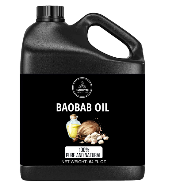 Baobab Oil 100% Pure & Natural Cold Pressed and Unrefined | Hexane-Free | DIY Skin Care Ingredient for all skin types | Great for Face and Hair