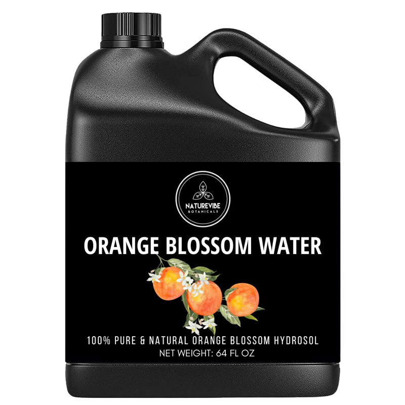 Orange Water 32 Ounces | 100% Pure and Natural | Great for Skin Care and Hair Care