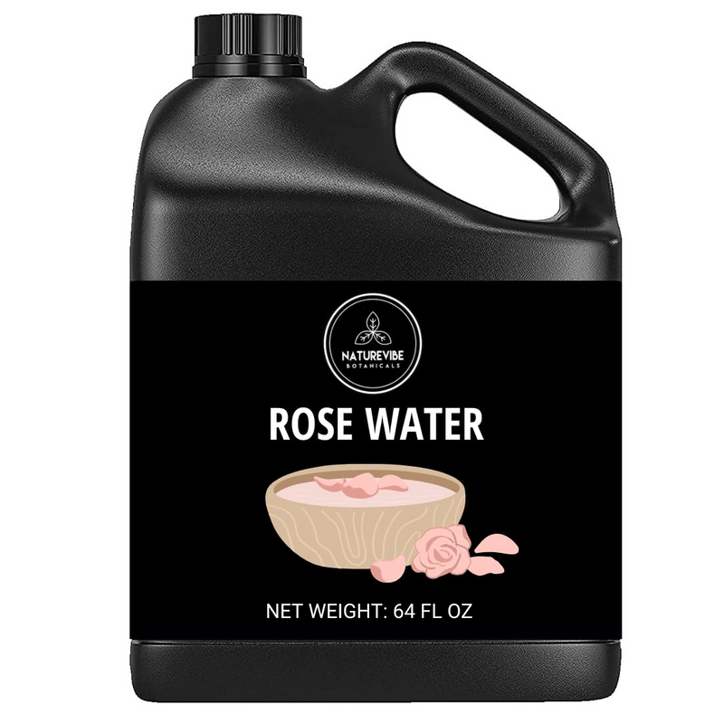 Premium Rose Water | 100% Pure and Natural | Liquid Toner | Hydrating Mist for Face and Hair | Soothes and Calms All Skin Types