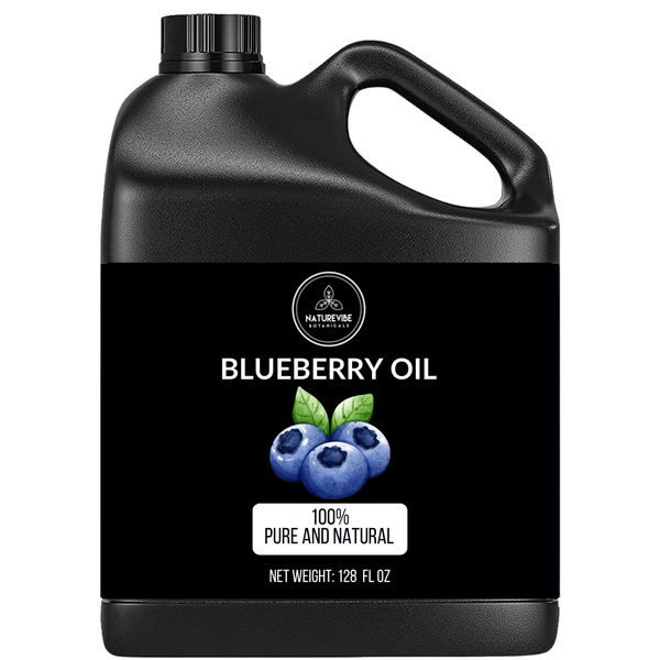 Blueberry Oil 100% Pure & Natural Cold Pressed Carrier Oil | Moisturiser for Skin, Nails & Hair | Cleansing Oil Great For Hydration