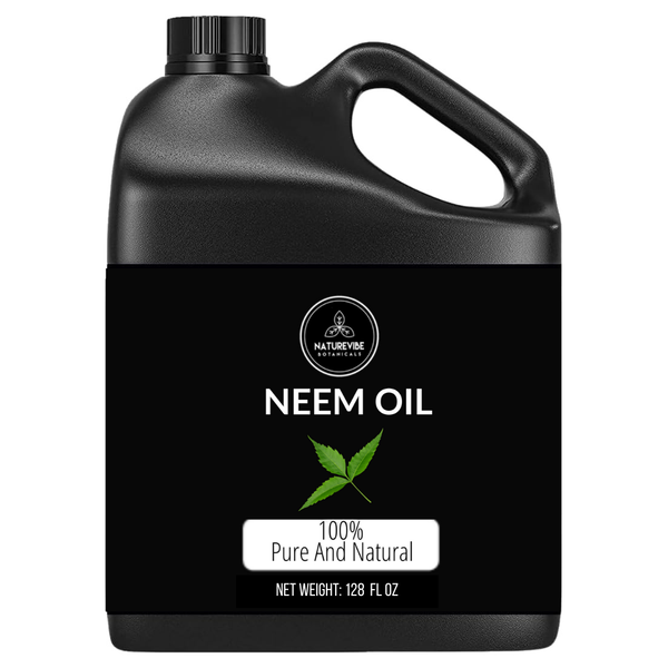 Neem Oil | 100% Pure and Natural Cold Pressed Body Oil | Great for Skin Care and Hair Care