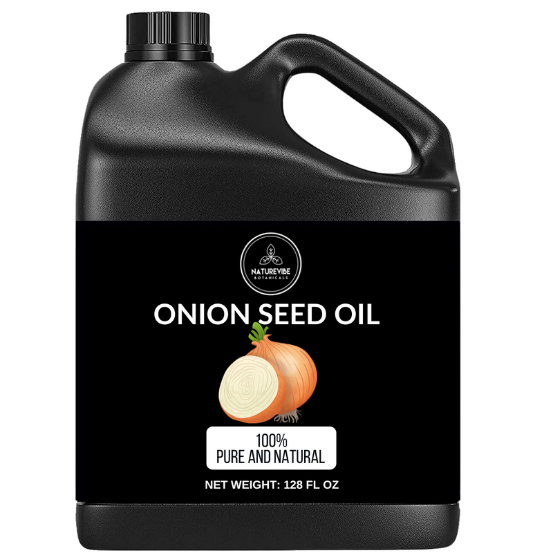 Onion Oil | Cold Pressed 100% Pure and Natural | Hair Growth Oil | Moisturizing Oil for Hair Nails Scalp with Vitamin A