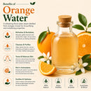 Orange Water 128 Ounces | 100% Pure and Natural | Great for Skin Care and Hair Care