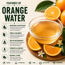 Orange Water 128 Ounces | 100% Pure and Natural | Great for Skin Care and Hair Care