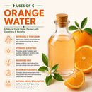 Orange Water 128 Ounces | 100% Pure and Natural | Great for Skin Care and Hair Care