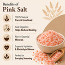 Himalayan Pink Salt 55lb | Food Grade Pink Salt | Ideal for Cooking, Seasoning & Food Manufacturing