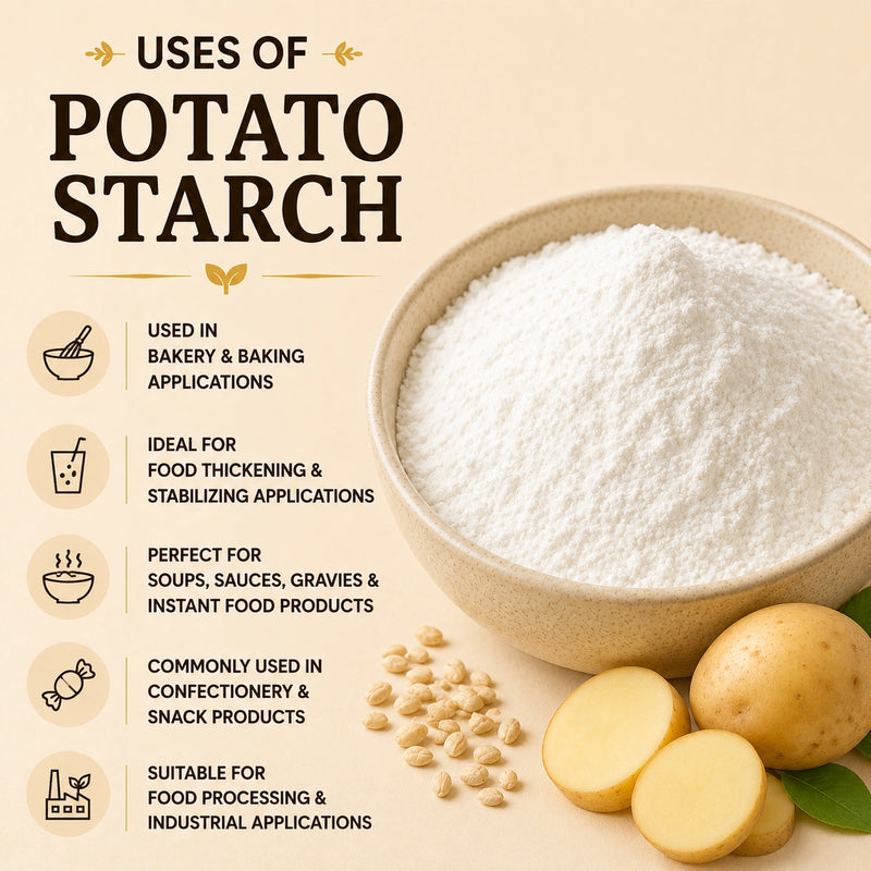 Bulk Potato Starch 55lb | Wholesale Food Grade Starch
