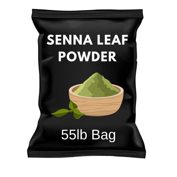 Naturevibe Botanicals Senna Leaf Powder | 25 kgs  | Versatile Natural Herbal Ingredient for Enhancing Digestive Wellness, Detox Support, and Culinary Applications | 55lb Bulk Bag