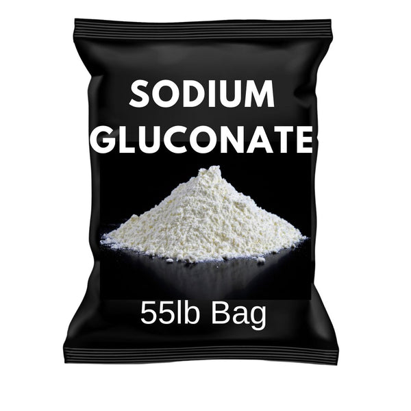 Sodium Gluconate (25 kg) | Chelating Agent | Stabilizer | pH regulator  | skin and haircare | 55lb Bulk Bag