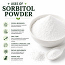 Sorbitol Powder 55lb by Essencea Pure Bulk Ingredients | Sugar-Free Sweetener | Sugar Substitute, Low Calorie Sweetener | Gluten Free