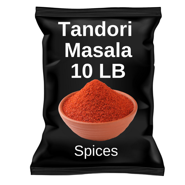 Naturevibe Botanicals Tandoori Masala | 10 lbs | Authentic Spice Blend for Bold Flavors & Culinary Adventures.