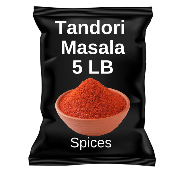 Naturevibe Botanicals Tandoori Masala | 5 lbs | Authentic Spice Blend for Bold Flavors & Culinary Adventures.