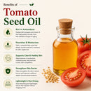 Naturevibe Botanicals Tomato Seed Oil 128oz Premium Quality | 100% Pure Cold Pressed | Ideal for Skin Care & Hair Care