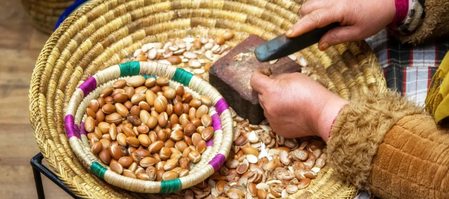 Traditional Extraction of Argan Oil vs. Modern Production Methods