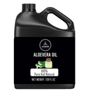 Aloevera Oil | 100% Pure and Natural Cold Pressed Body Oil | Great for Skin Care and Hair Care - 128 FL OZ - Health &