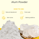 Alum Powder 20LB Pure Bulk Ingredients | Pure Potassium Aluminium Powder | Phitkari | Purifies Water | Natural