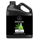 Amla Oil | 100% Pure & Natural Cold Pressed | Hair Growth Oil | Great for Healthy & Moisturised Hair - 128 FL OZ
