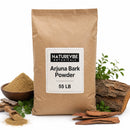 Naturevibe Botanicals Arjuna Powder 55lb (25kg) Bulk Pack | Terminalia Arjuna Bark for Commercial Manufacturing