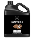 Babassu Oil | 100% Pure and Natural Cold Pressed Body Oil | Great for Skin Care and Hair Care - 128 FL OZ - Health &