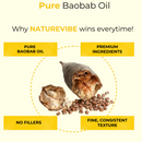Baobab Oil 100% Pure & Natural Cold Pressed and Unrefined | Hexane-Free | DIY Skin Care Ingredient for all skin types