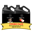 Black Cumin Seed Oil & Apple Seed Oil - Bundle of 64 Ounces Each | Hydrating and Nourishing for Skincare and Haircare