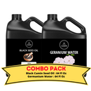 Black Cumin Seed Oil & Germanium Water- Bundle of 64 Ounces Each | Hydrating and Nourishing for Skincare and Haircare