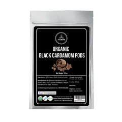 Organic Black Cardamom Pods Whole