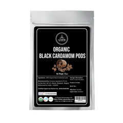 Organic Black Cardamom Pods Whole