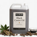 Black Castor Oil 5 Liter Bulk Pack | Pure Natural Jamaican Black Castor Oil for Professional & Commercial Use