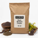 Naturevibe Botanicals Black Mustard Seed Powder 55lb (25kg) Bulk Pack | For Culinary, Spice Blending & Food Manufacturing