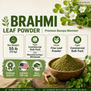 Bulk bacopa monnieri leaf powder, finely milled light green powder