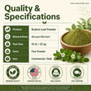 Commercial uses of bulk brahmi powder in supplement and herbal manufacturing